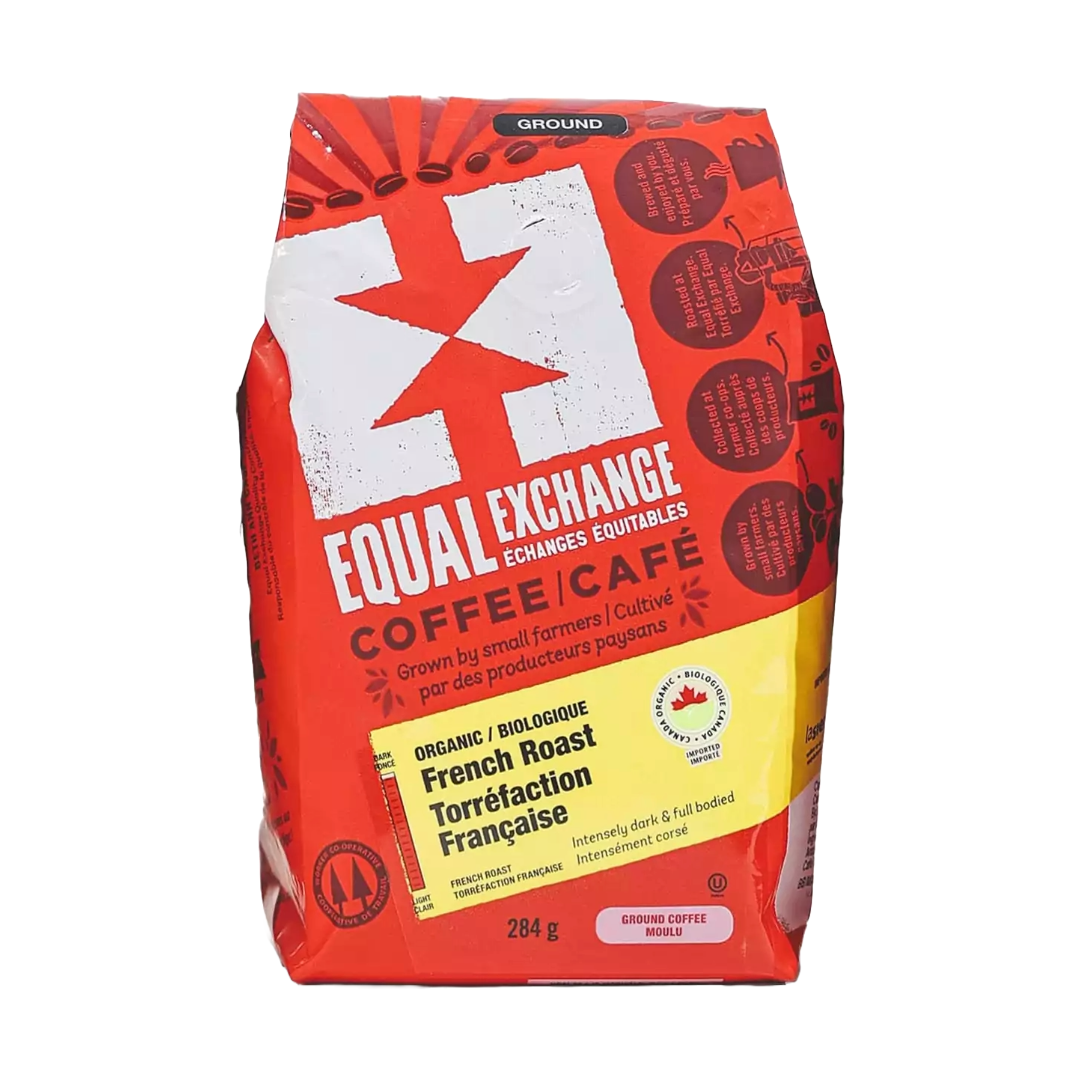 Equal Exchange Organic French Roast Ground Coffee 284g The Grocery Outlet Shop