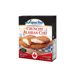 AquaStar Crunchy Alaskan Cod 500g
