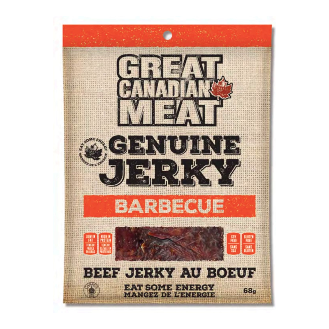 Great Canadian Meat Jerky - Barbeque 68g