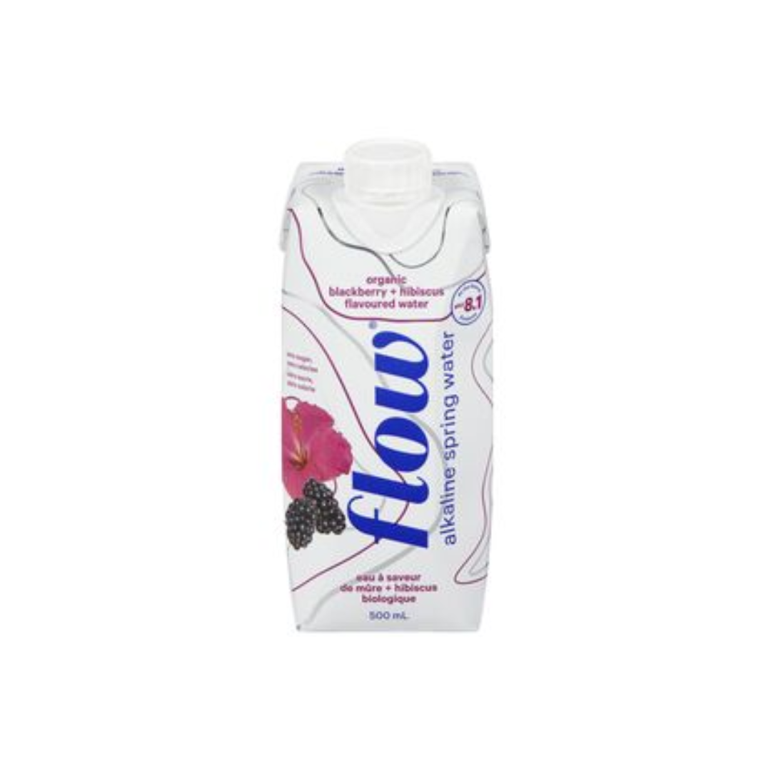 Flow Water Blackberry + Hibiscus Mineral Spring 500ml