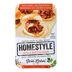 Homestyle Smokehouse Pulled Pork in BBQ Sauce 1kg