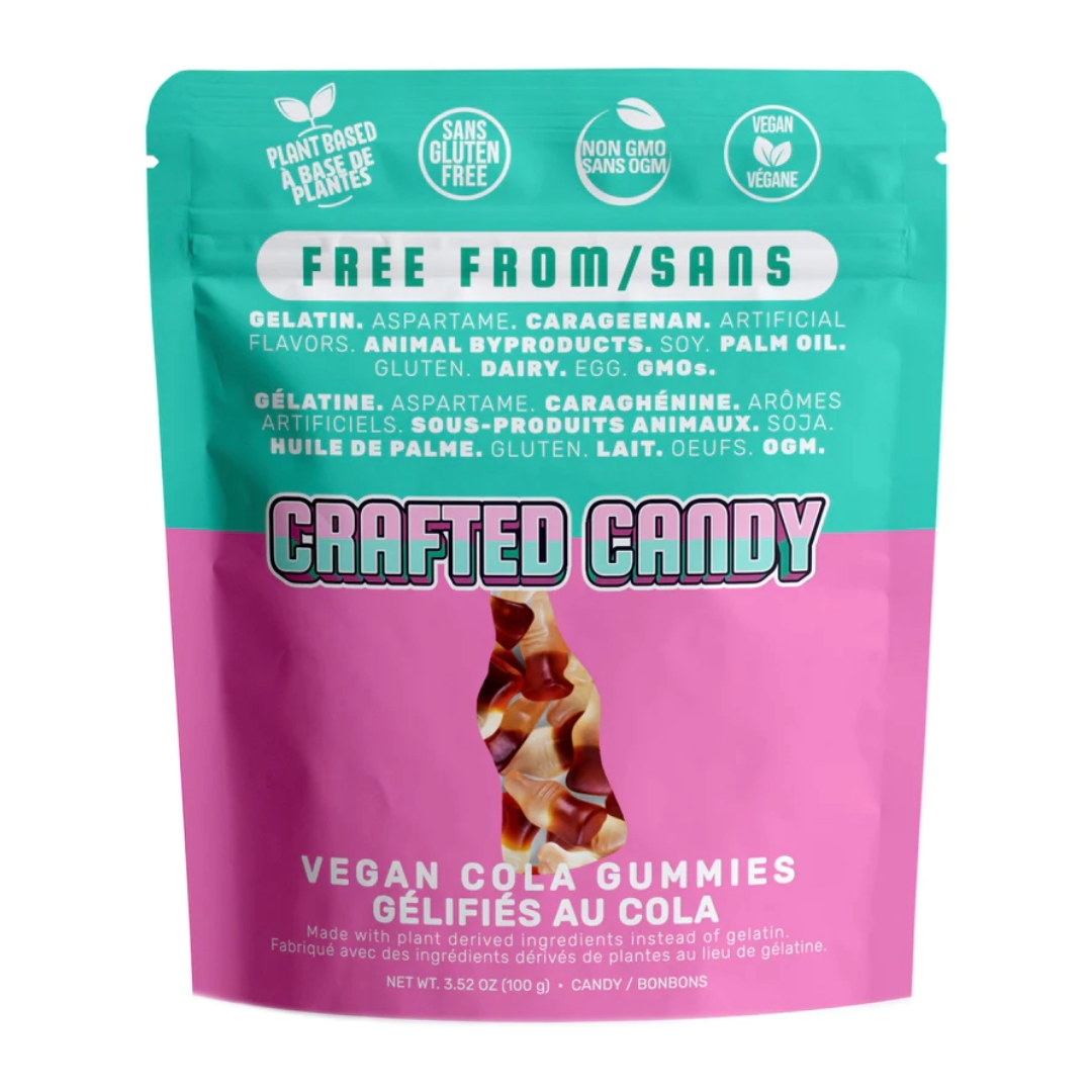 Crafted Candy Vegan Cola Gummies 100g