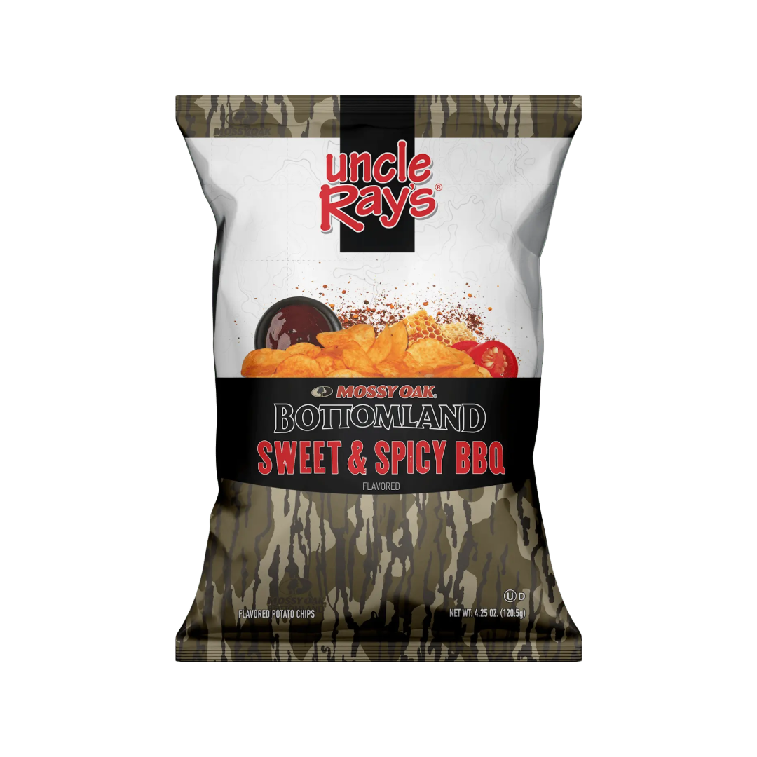 Uncle Rays Mossy Oak Bottomland Sweet Spicy BBQ 120g