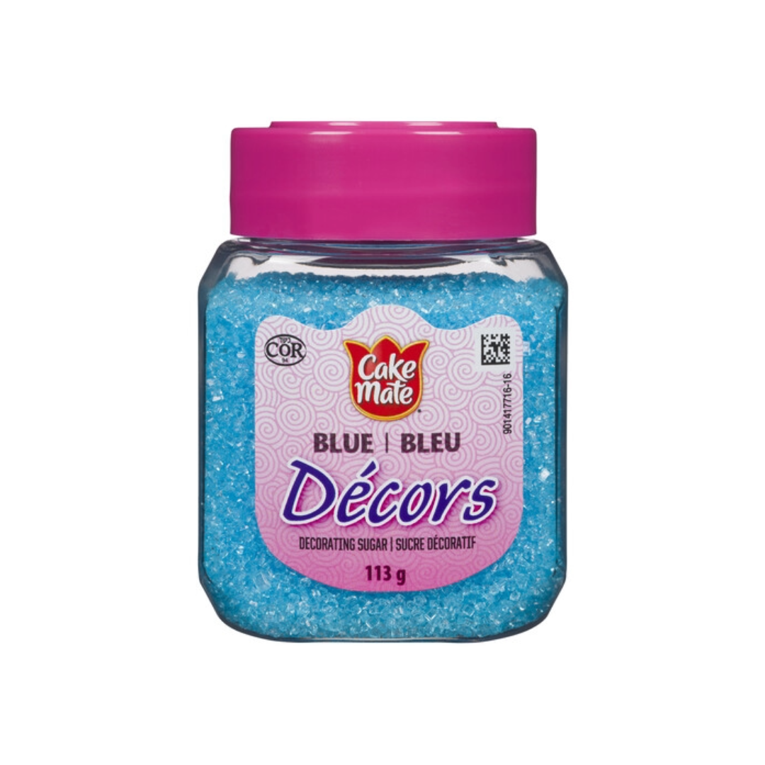 Cake Mate Blue Decors Decorating Sugar 113g