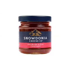 Snowdonia Rhubarb & Gin Chutney 114g