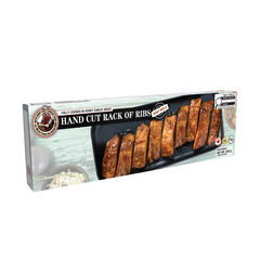 Butcher’s Selection Honey Garlic Hand Cut Rack of Ribs 500g