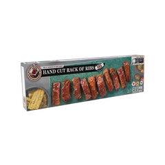 Butcher’s Selection BBQ Hand Cut Rack of Ribs 500g