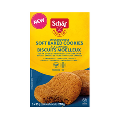 Schar Gluten Free Snickerdoodle Soft Baked Cookies 210g