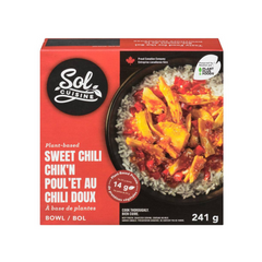 Sol Cuisine Plant Based Sweet Chili Chik’n Bowl 241g