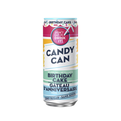 Candy Can Zero Sugar Sparkling Drink - Birthday Cake 330ml