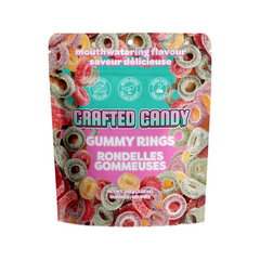 Crafted Candy Gummy Rings 100g