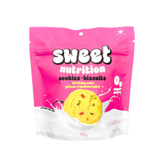 Sweet Nutrition 0g Sugar Birthday Cake Cookies 70g