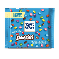 Ritter Sport Smarties in Milk Chocolate 100g