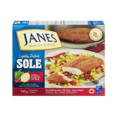 Janes Southern Cajun Style Pan Sear Sole 540g