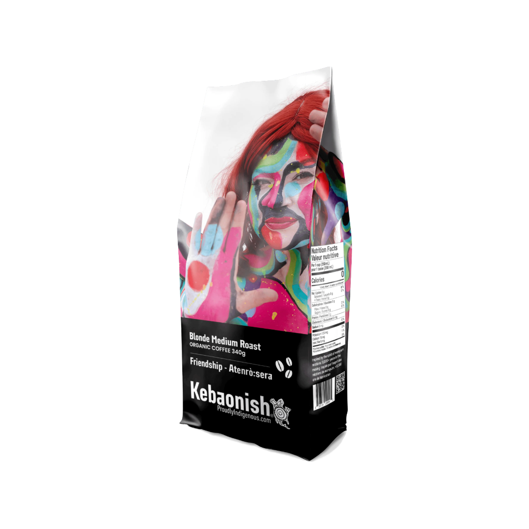Kebaonish Friendship Blonde Medium Whole Bean Coffee 340g