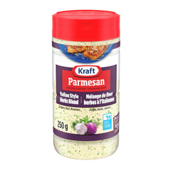 Kraft Italian Style Herbs Blend Parmesan 250g