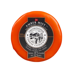 Snowdonia Cheese Cheddar Cheese with Whisk, Amber Mist 200g