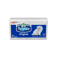 Royale Original Napkins, 1ply, 240pk