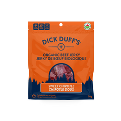 Dick Duff’s Organic Beef Jerky,  Sweet Chipotle 50g