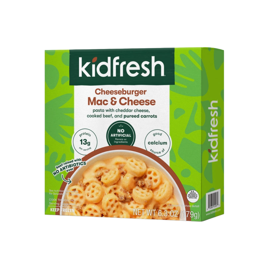 KidFresh Cheeseburger Mac & Cheese 179g