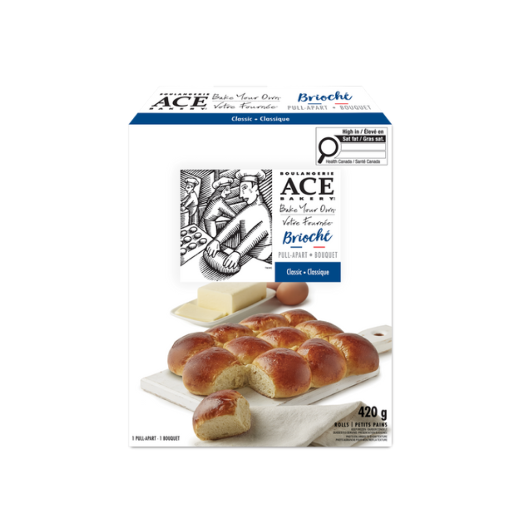 Ace Bakery Classic Brioche Pull-Apart 420g