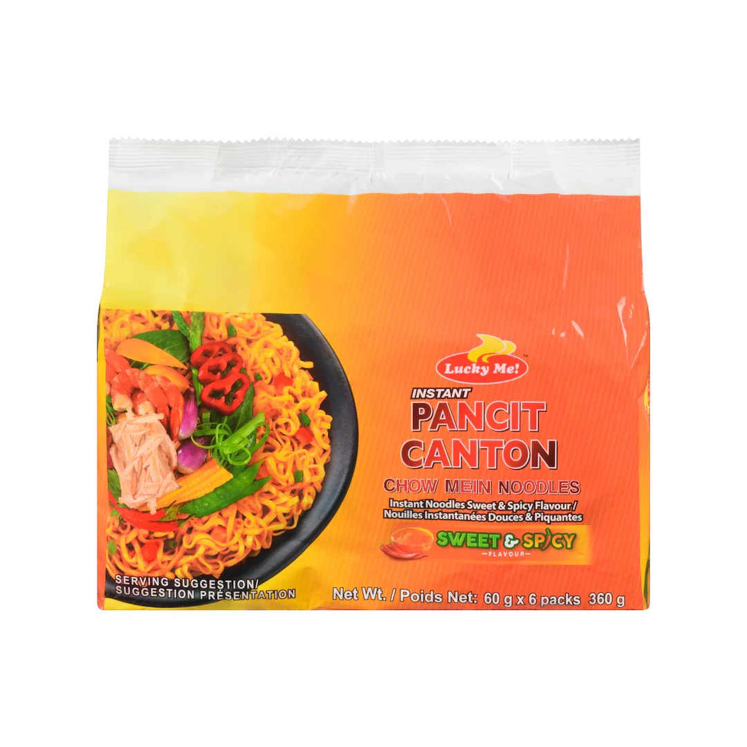 Lucky Me! Sweet & Spicy Chow Mein Noodles Instant 360g