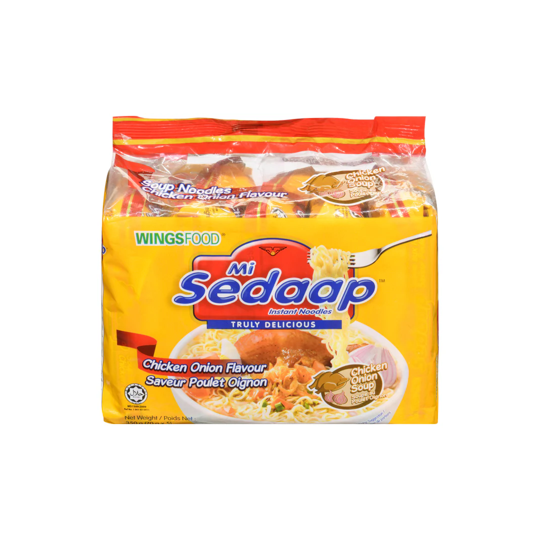 Wingsfood Mi Sedaap Chicken Onion Instant Noodles 350g