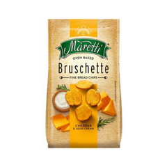 Maretti Cheddar & Sour Cream Bruschette Chips 142g