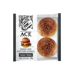 Ace Bakery 4pk Sesame Gourmet Buns 296g