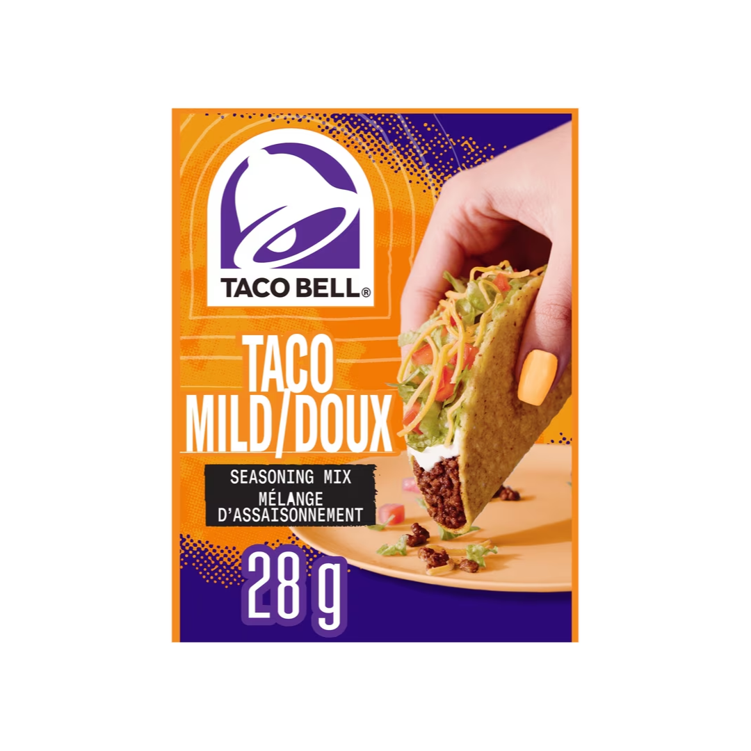 Taco Bell Mild Taco Seasoning Mix 28g
