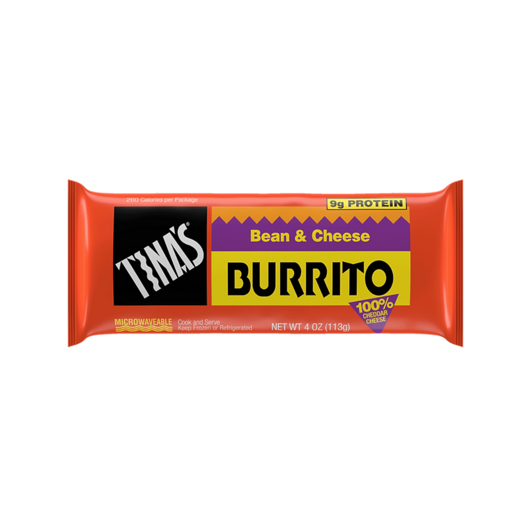 Tina’s Beef & Bean Burrito 113g