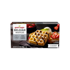 Giant Eagle Belgian Waffles 390g