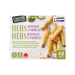 Cuisine Adventures Artichoke & Parmesan Flutes 768g