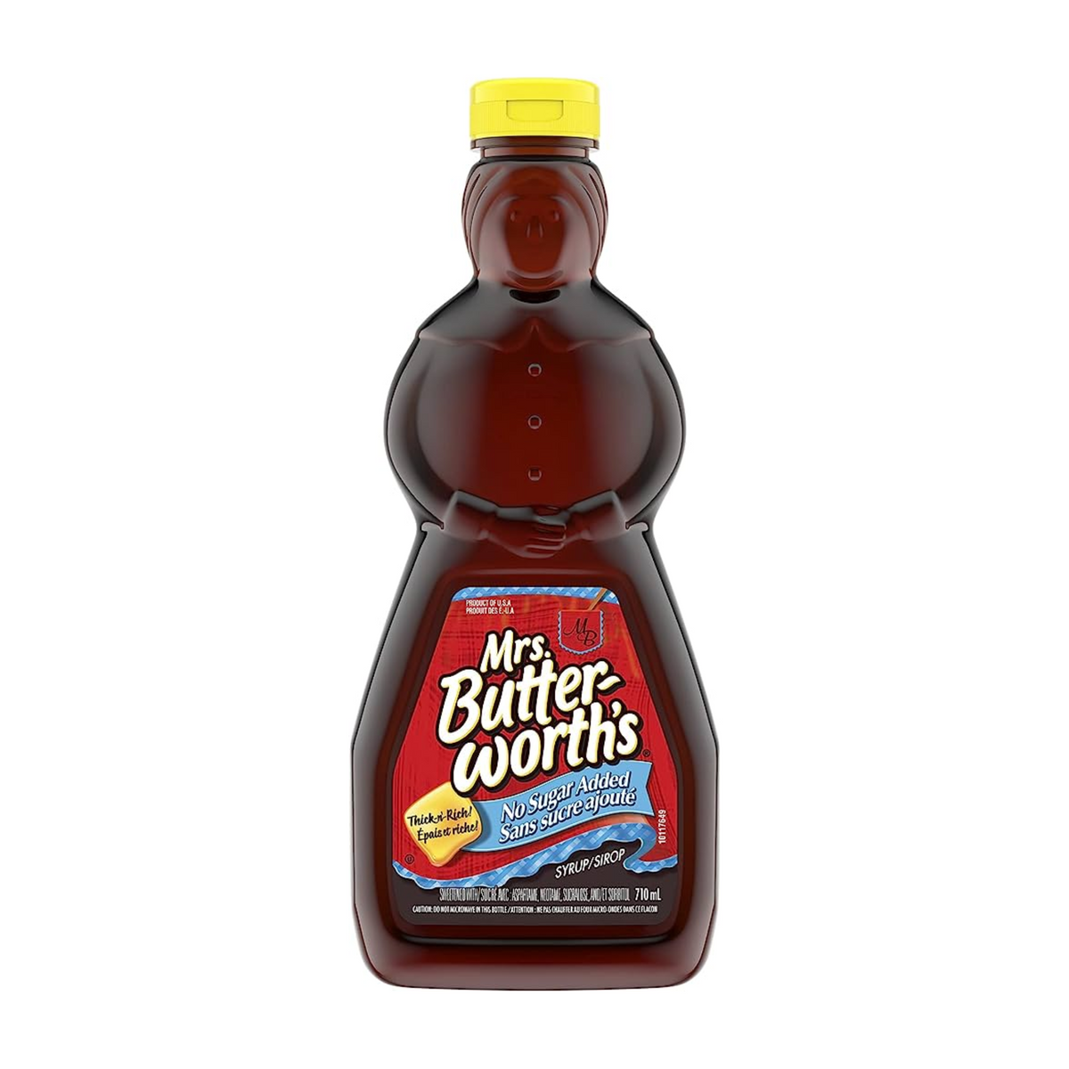 Mrs. Butterworth’s No Sugar Added Syrup 710ml