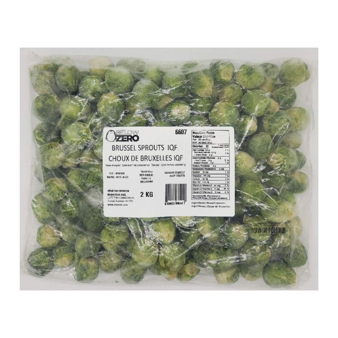Below Zero Brussel Sprouts 2kg