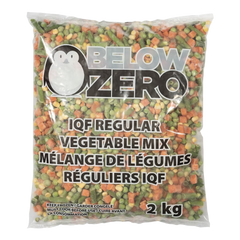 Below Zero Regular Mixed Vegetables 2kg