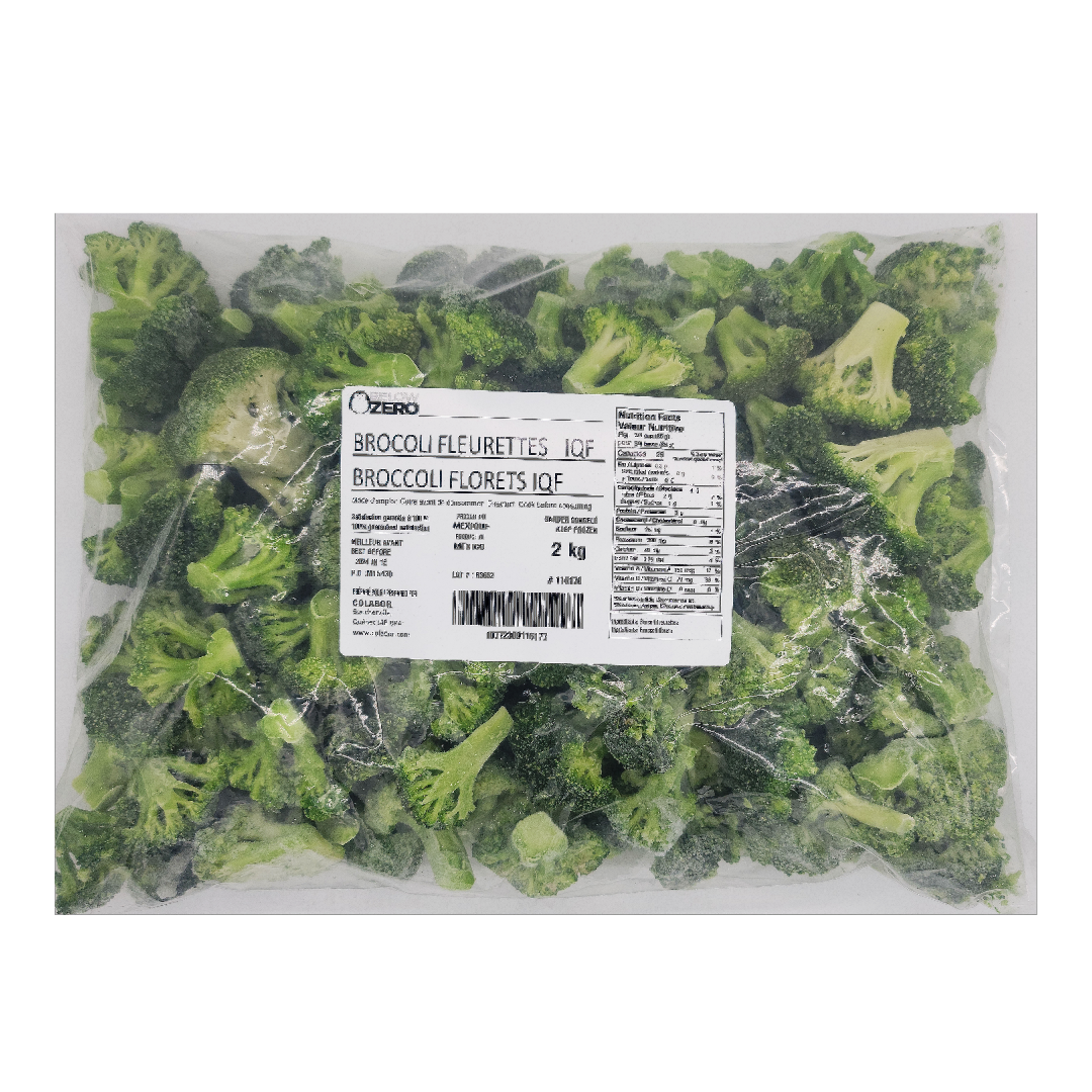 Below Zero Broccoli Florets 2kg