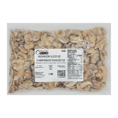 Below Zero Mushroom Sliced 1kg