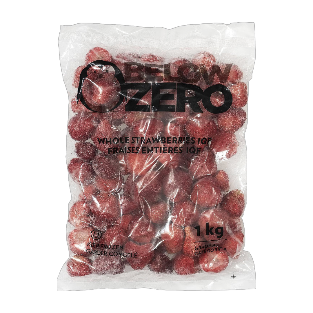 Below Zero Strawberries 1kg