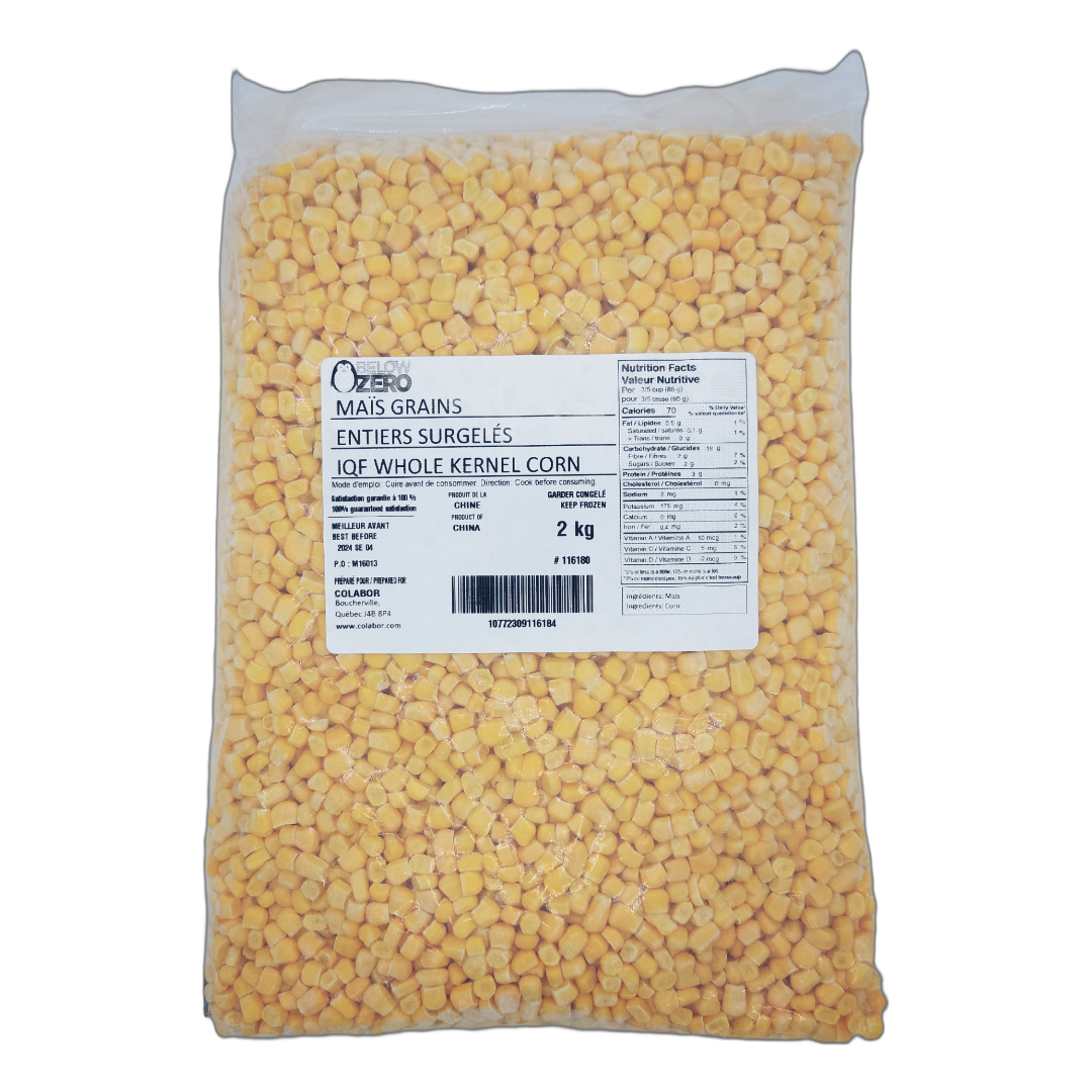 Below Zero Corn 2kg