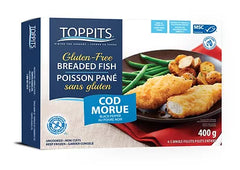 Toppits Black Pepper Cod GF Breaded Fish 400g