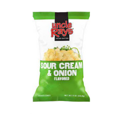 Uncle Rays Chips - Sour Cream & Onion 150g