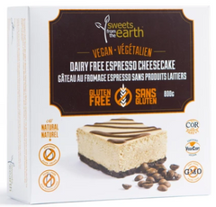 Sweets from the Earth Gluten Free Expresso Cheesecake 800g