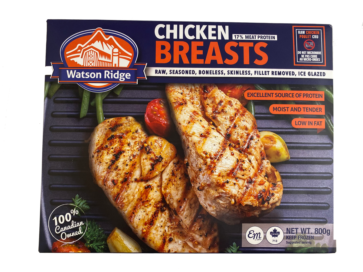 Watson Ridge Chicken Breast 17% Meat Protein - 800g