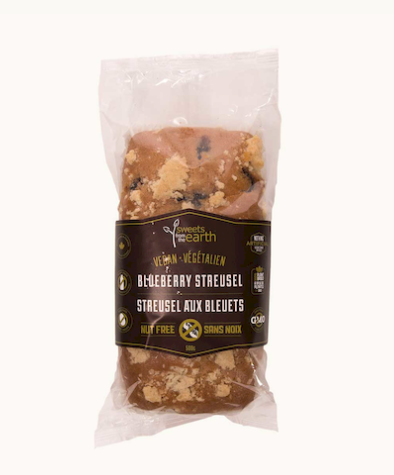Sweets From The Earth Vegan Blueberry Streusel Loaf 500g