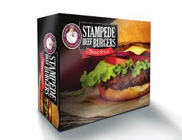 Stampede Beef Burgers Texas Style - 1.4kg